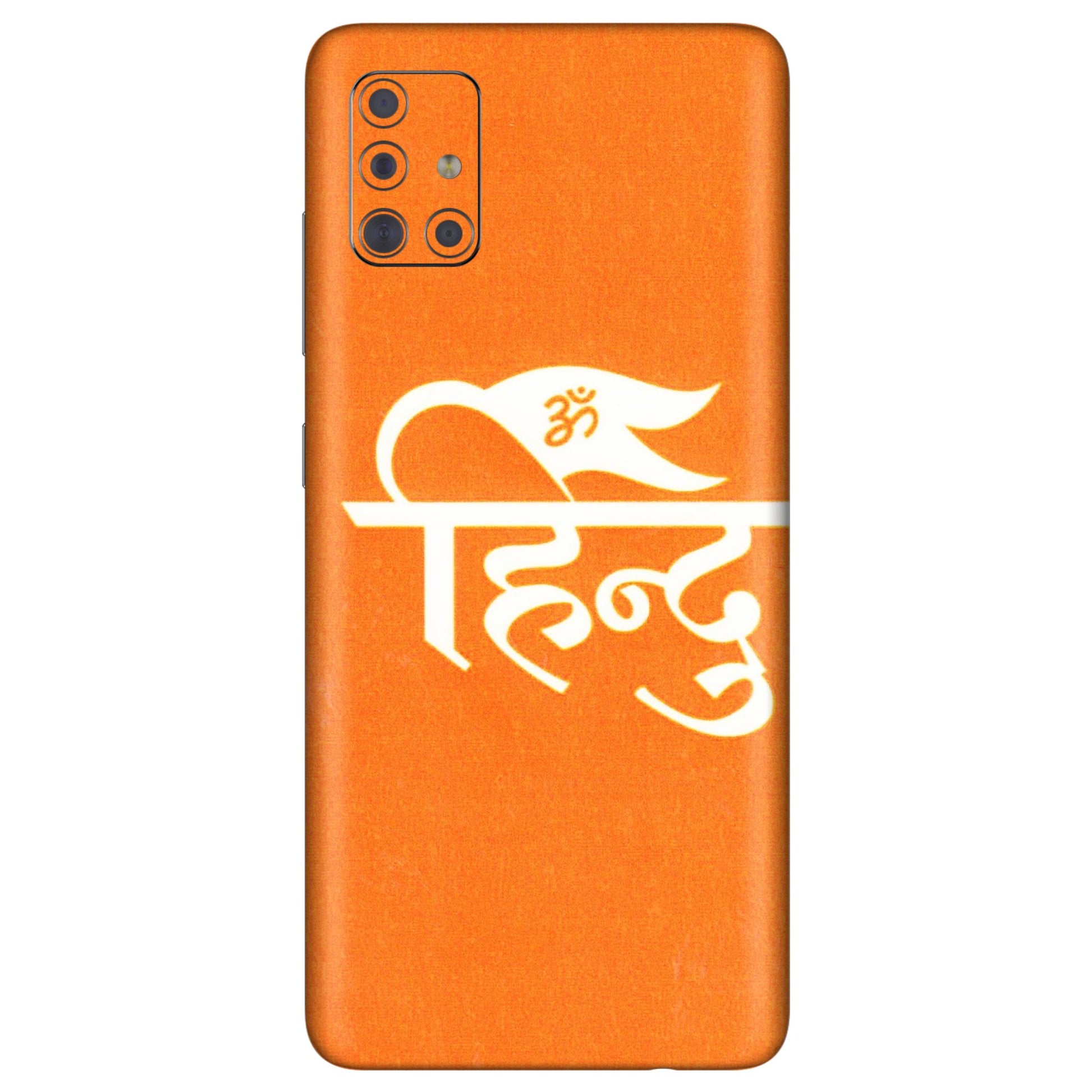 Samsung A/S Series Phone Skins (All Models) - Hindu Kesari - 3D Embossed Finish (L-154) Samsung Galaxy A71