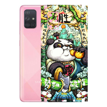 Samsung A/S Series Phone Skins (All Models) - Royal Rich Panda - 3D Embossed Finish (L-170) Samsung Galaxy A71