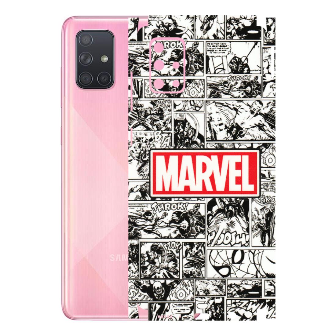Samsung A/S Series Phone Skins (All Models) - Marvel Comic - 3D Embossed Finish (L-171) Samsung Galaxy A71