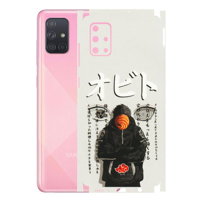 Samsung A/S Series Phone Skins (All Models) - Obito Anime Eye - 3D Embossed Finish (L-19) Samsung Galaxy A71