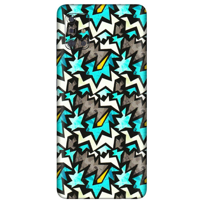 Samsung A/S Series Phone Skins (All Models) - Funky Zig Zag - 3D Embossed Finish (L-223) Samsung Galaxy A71