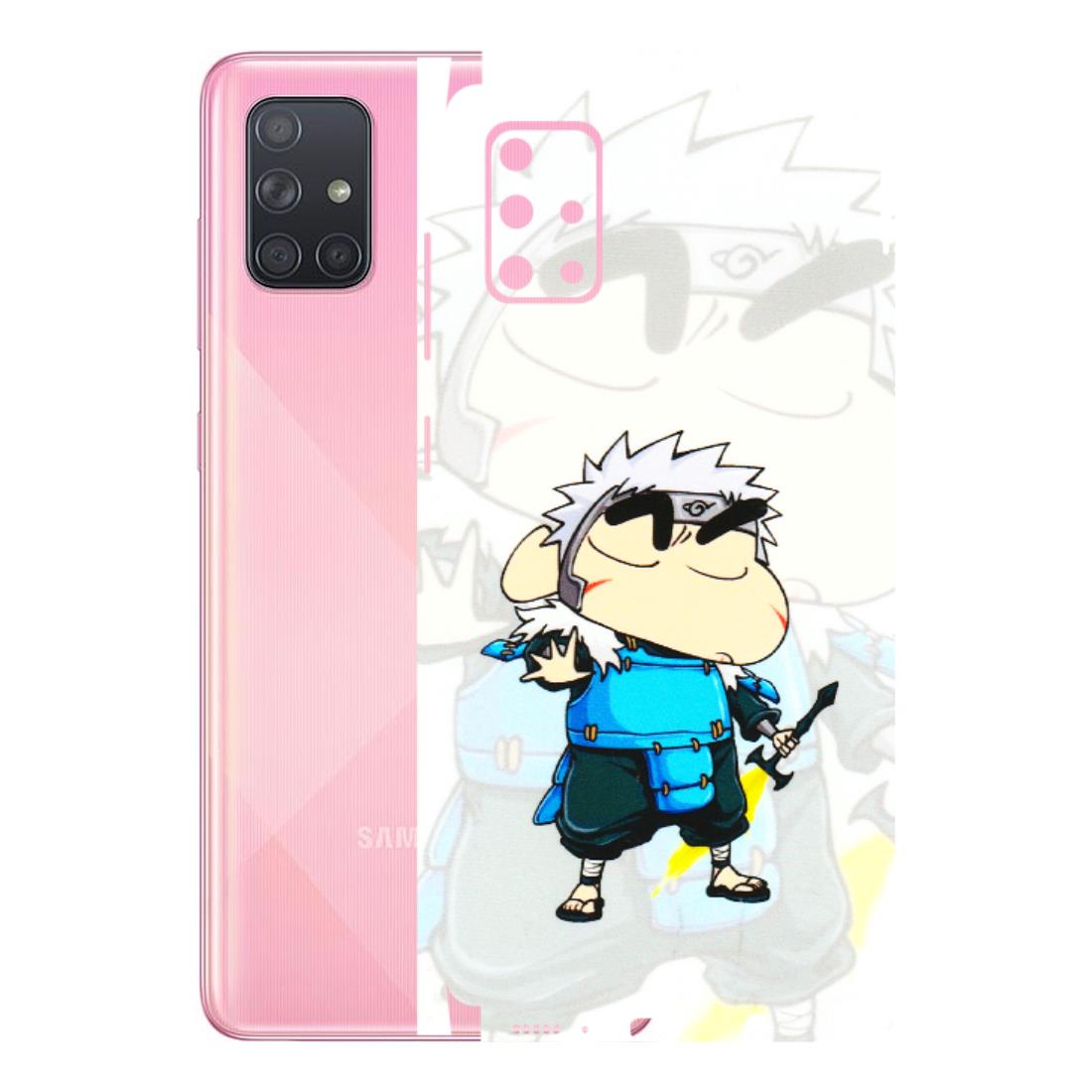 Samsung A/S Series Phone Skins (All Models) - Angry Young Shinchan - 3D Embossed Finish (L-226) Samsung Galaxy A71