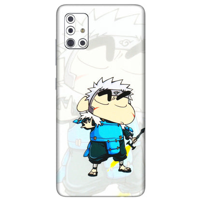 Samsung A/S Series Phone Skins (All Models) - Angry Young Shinchan - 3D Embossed Finish (L-226) Samsung Galaxy A71