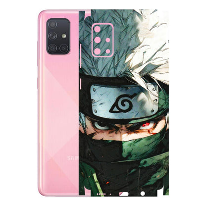 Samsung A/S Series Phone Skins (All Models) - Kakashi Red Eye Focus - 3D Embossed Finish (L-227) Samsung Galaxy A71