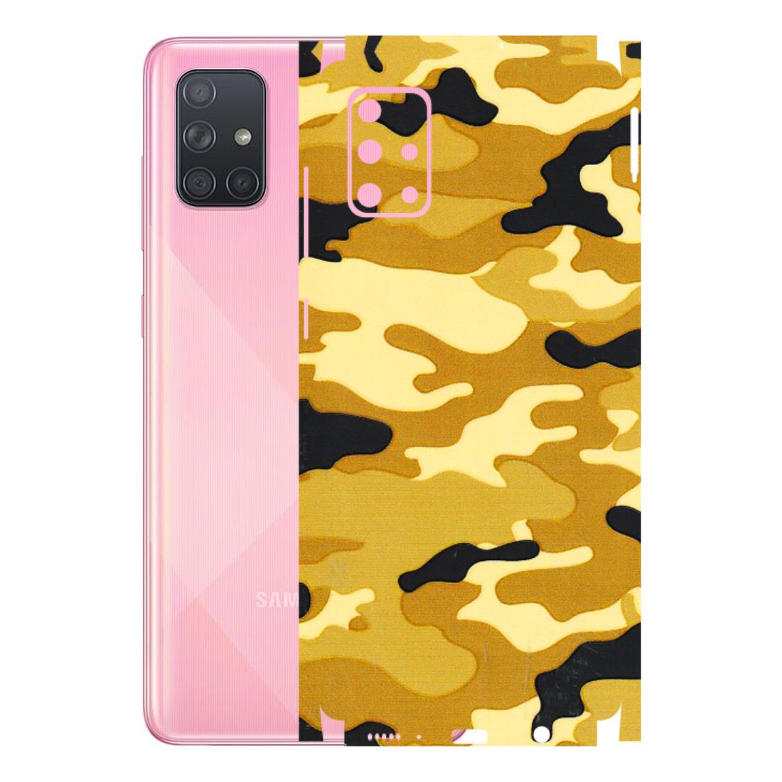 Samsung A/S Series Phone Skins (All Models) - Indian Camo - 3D Embossed Finish (L-228) Samsung Galaxy A71