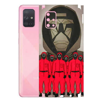 Samsung A/S Series Phone Skins (All Models) - Squid Game Hero - 3D Embossed Finish (L-245) Samsung Galaxy A71