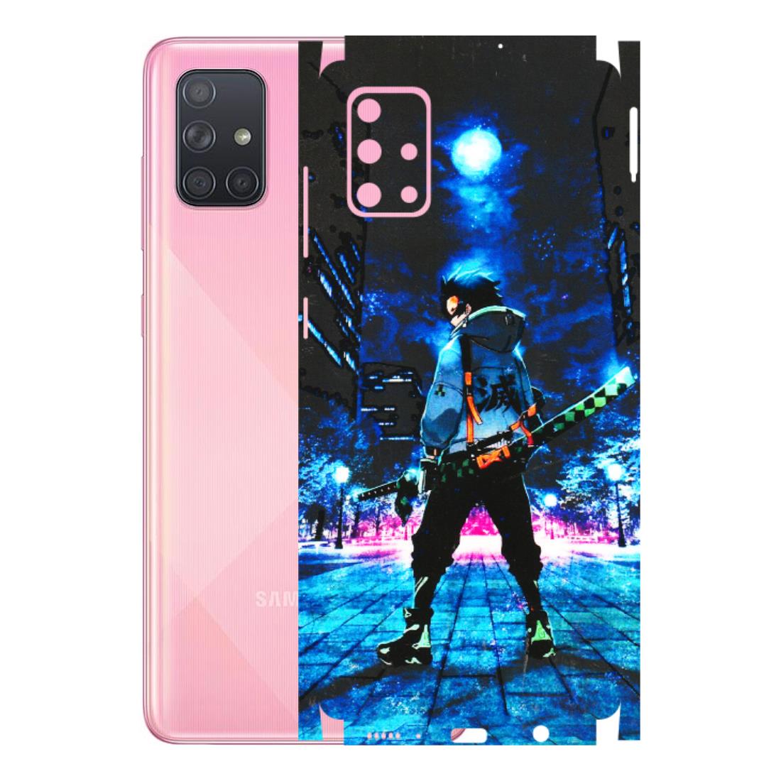 Samsung A/S Series Phone Skins (All Models) - Demon Slayer Sword - 3D Embossed Finish (L-247) Samsung Galaxy A71