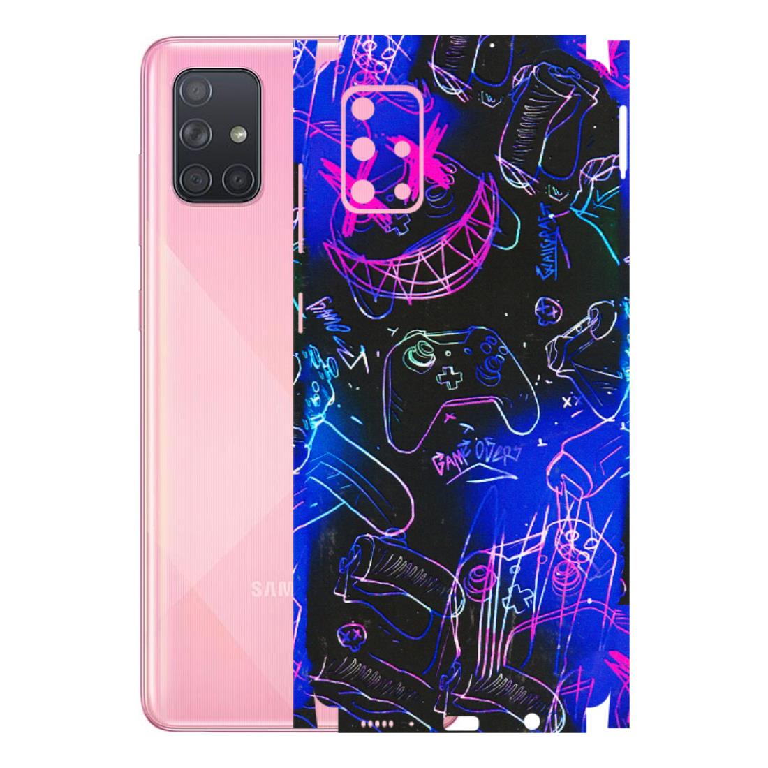 Samsung A/S Series Phone Skins (All Models) - Gamers Paradise - 3D Embossed Finish (L-258) Samsung Galaxy A71