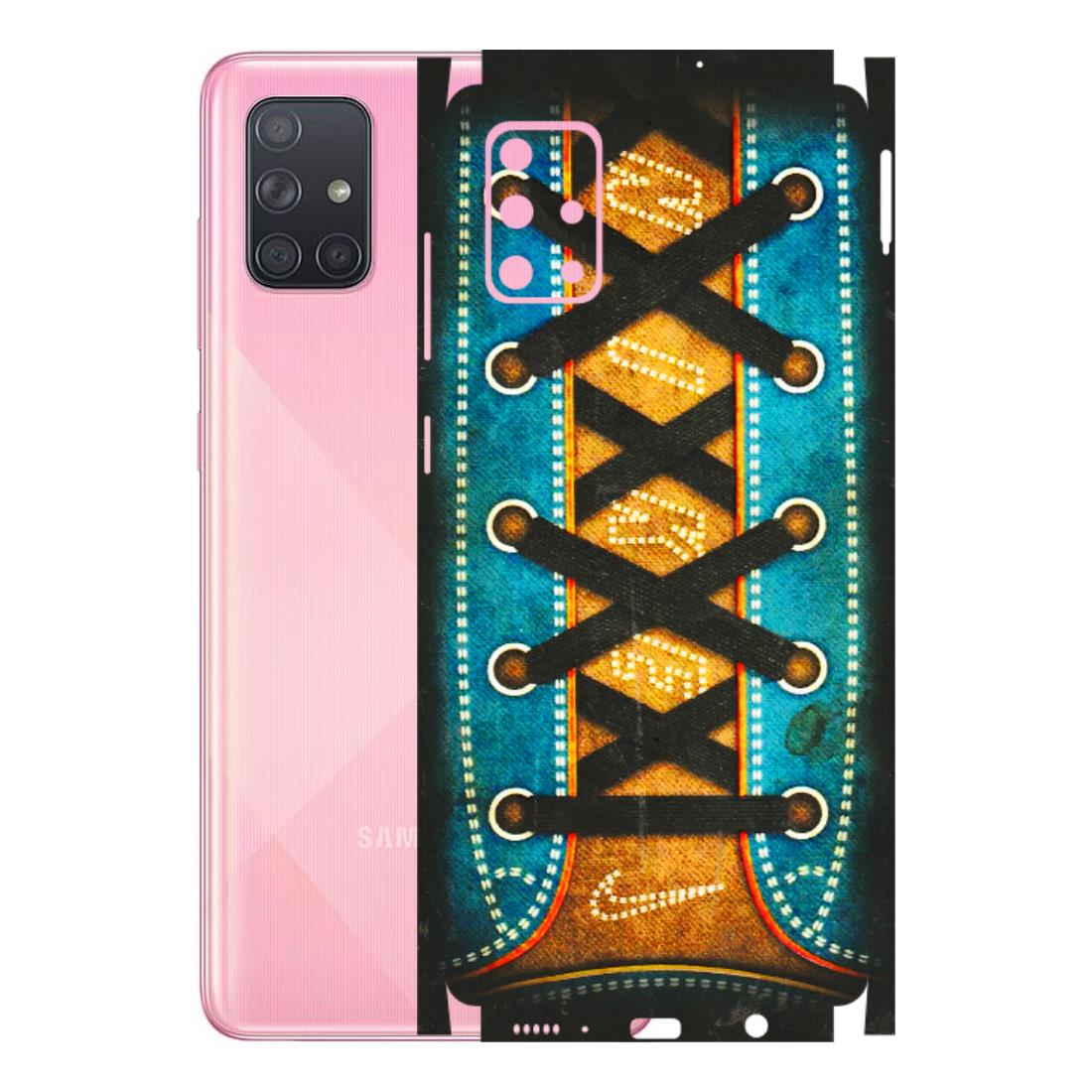 Samsung A/S Series Phone Skins (All Models) - Sneakers Lover Nike - 3D Embossed Finish (L-262) Samsung Galaxy A71
