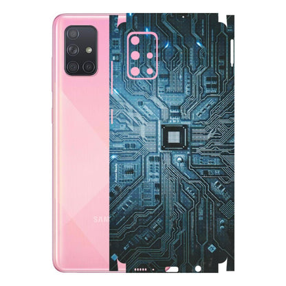 Samsung A/S Series Phone Skins (All Models) - Original Circuit - 3D Embossed Finish (L-267) Samsung Galaxy A71