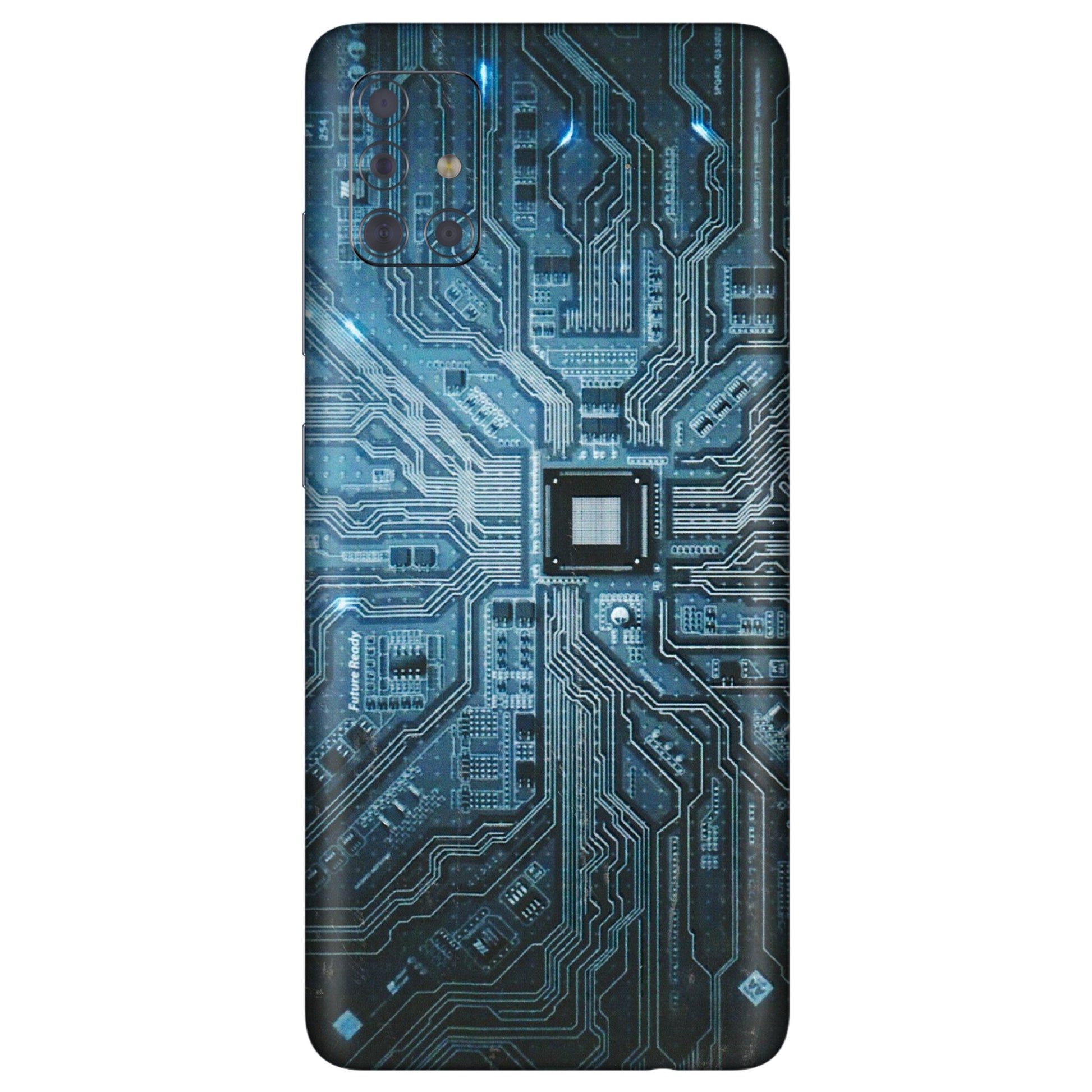 Samsung A/S Series Phone Skins (All Models) - Original Circuit - 3D Embossed Finish (L-267) Samsung Galaxy A71