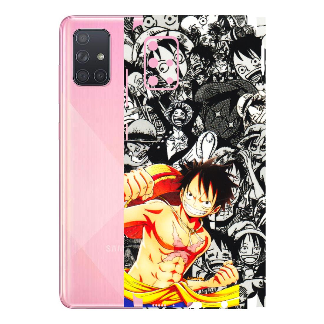 Samsung A/S Series Phone Skins (All Models) - Anime Comics Games Doodles - 3D Embossed Finish (L-27) Samsung Galaxy A71