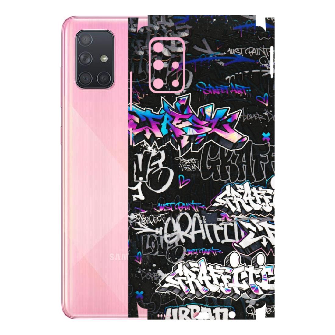 Samsung A/S Series Phone Skins (All Models) - Graffiti Killer - 3D Embossed Finish (L-274) Samsung Galaxy A71