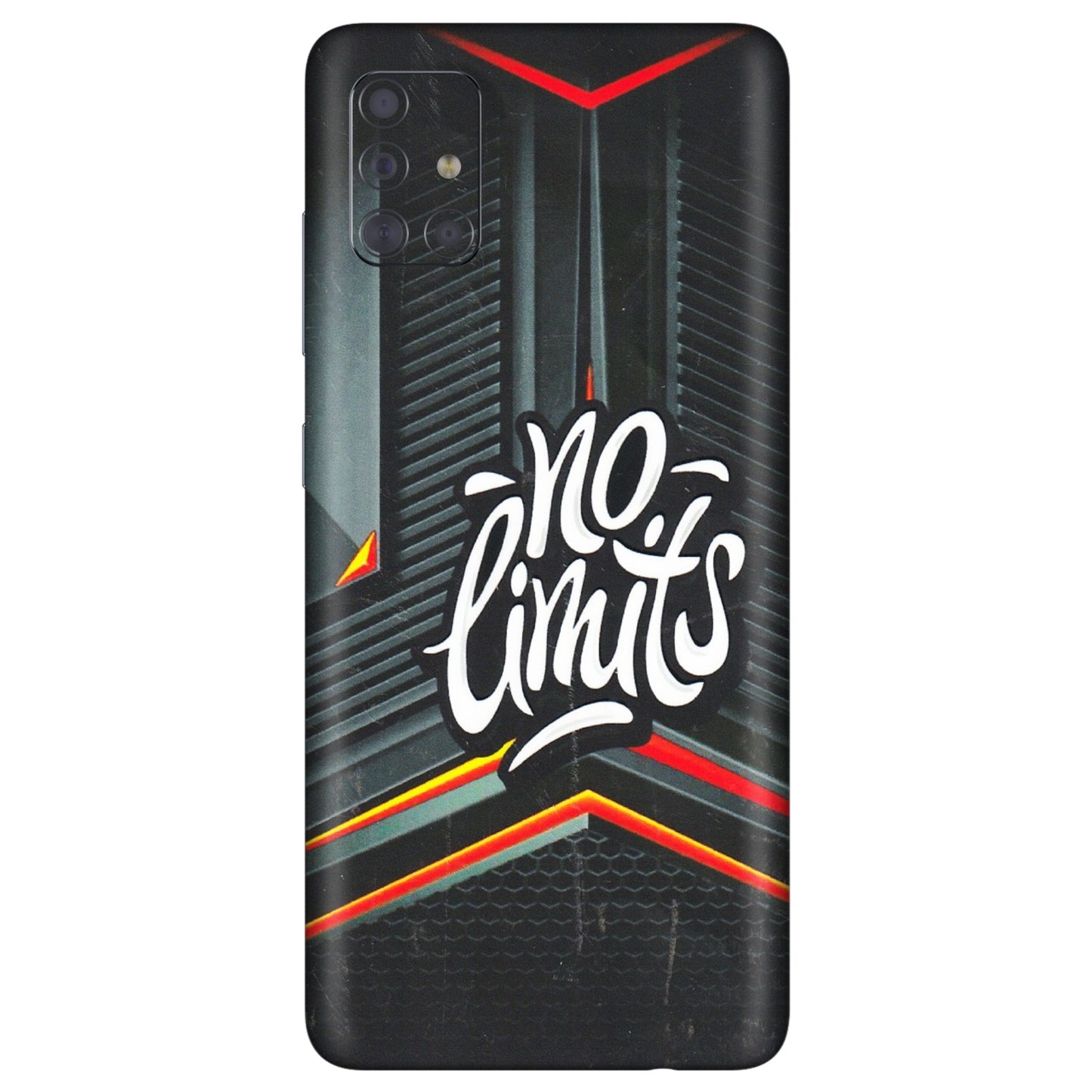 Samsung A/S Series Phone Skins (All Models) - No Limits - 3D Embossed Finish (L-286) Samsung Galaxy A71