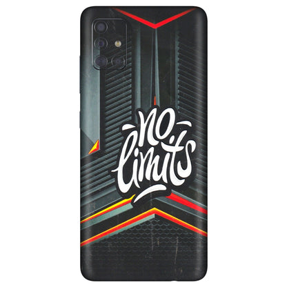 Samsung A/S Series Phone Skins (All Models) - No Limits - 3D Embossed Finish (L-286) Samsung Galaxy A71