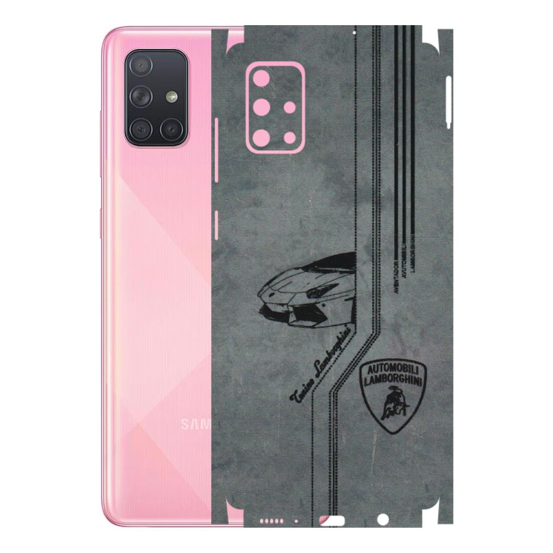 Samsung A/S Series Phone Skins (All Models) - New Lamborgini Aventador - 3D Embossed Finish (L-321) Samsung Galaxy A71