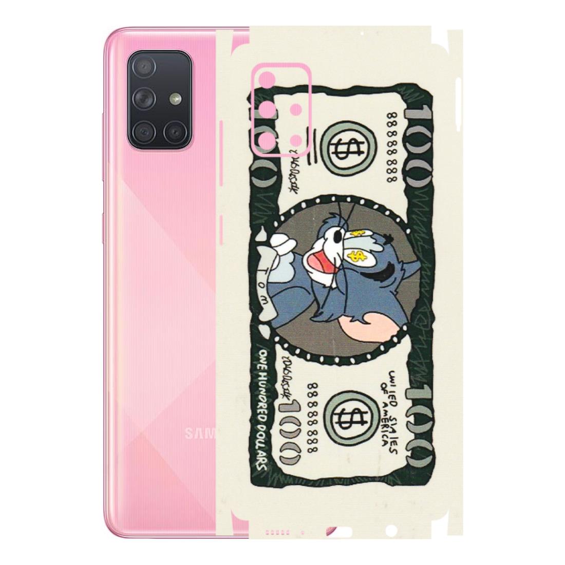 Samsung A/S Series Phone Skins (All Models) - Tom Hundred Dollar - 3D Embossed Finish (L-324) Samsung Galaxy A71
