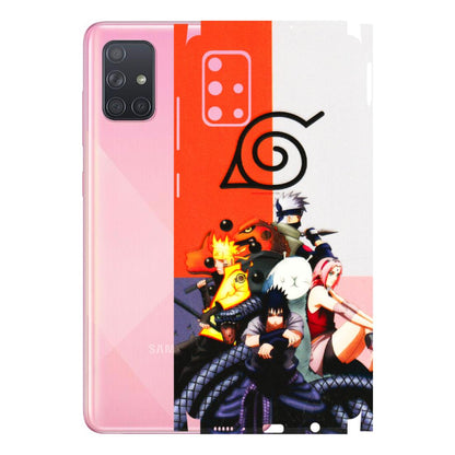 Samsung A/S Series Phone Skins (All Models) - Naruto Final Fight - 3D Embossed Finish (L-33) Samsung Galaxy A71