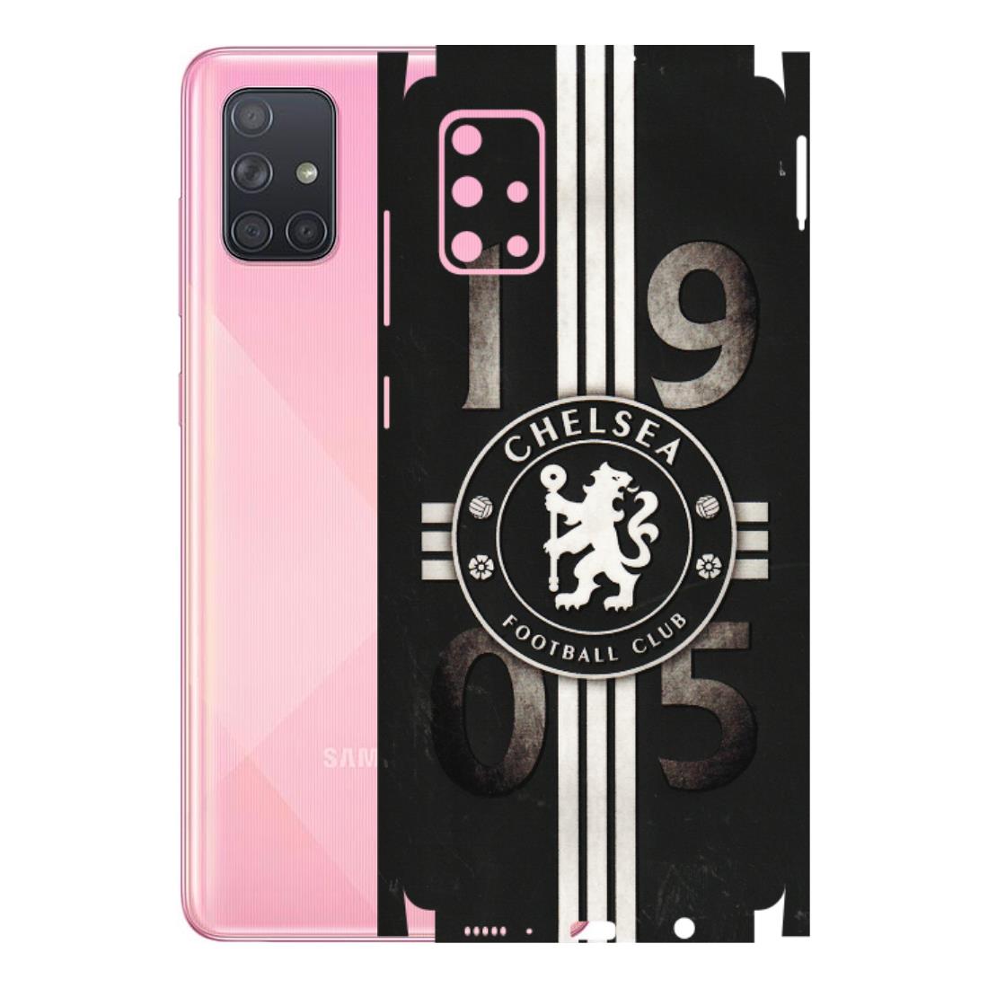 Samsung A/S Series Phone Skins (All Models) - Chelsea Fan Club - 3D Embossed Finish (L-36) Samsung Galaxy A71