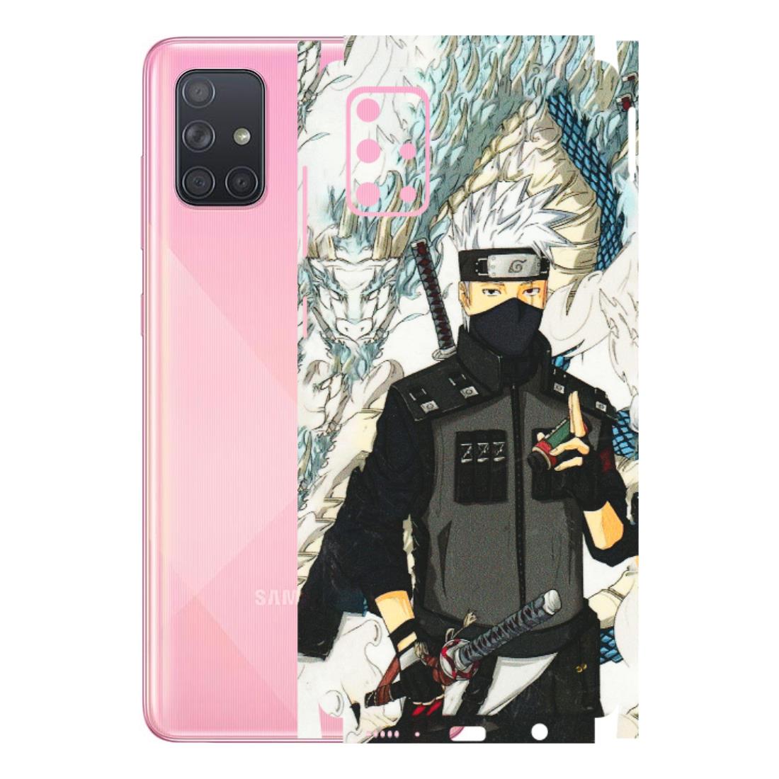 Samsung A/S Series Phone Skins (All Models) - Kakashi Hatake Naruto Anime - 3D Embossed Finish (L-46) Samsung Galaxy A71