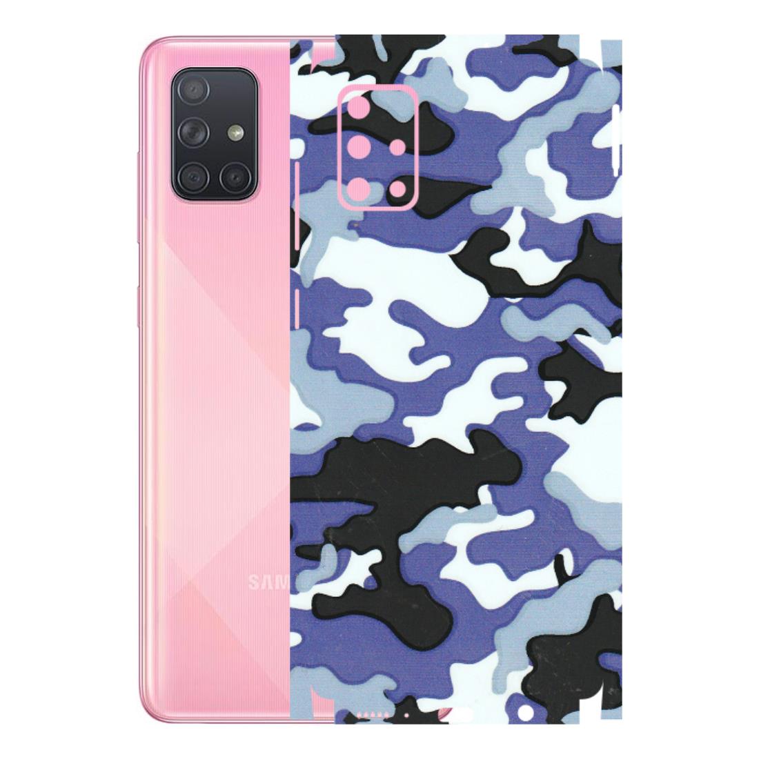 Samsung A/S Series Phone Skins (All Models) - Powerfull Military Camoflauge - 3D Embossed Finish (L-49) Samsung Galaxy A71