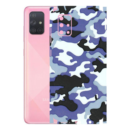 Samsung A/S Series Phone Skins (All Models) - Powerfull Military Camoflauge - 3D Embossed Finish (L-49) Samsung Galaxy A71