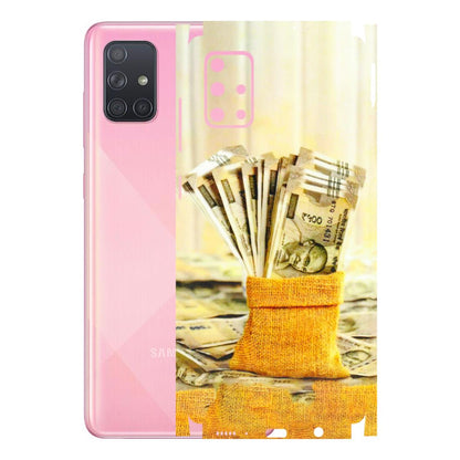 Samsung A/S Series Phone Skins (All Models) - Show Me The Money - 3D Embossed Finish (L-52) Samsung Galaxy A71
