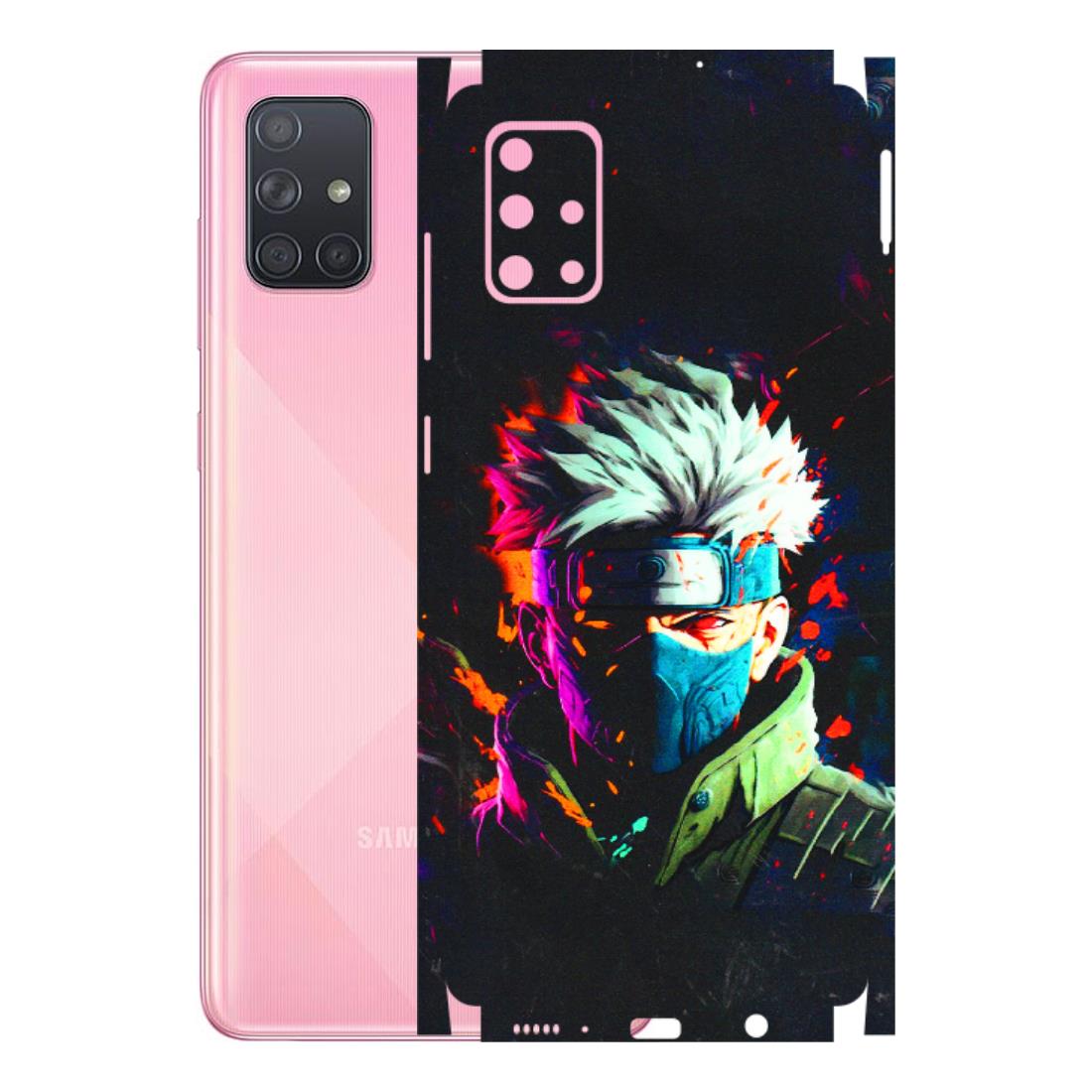 Samsung A/S Series Phone Skins (All Models) - Anime Cool Character - 3D Embossed Finish (L-59) Samsung Galaxy A71