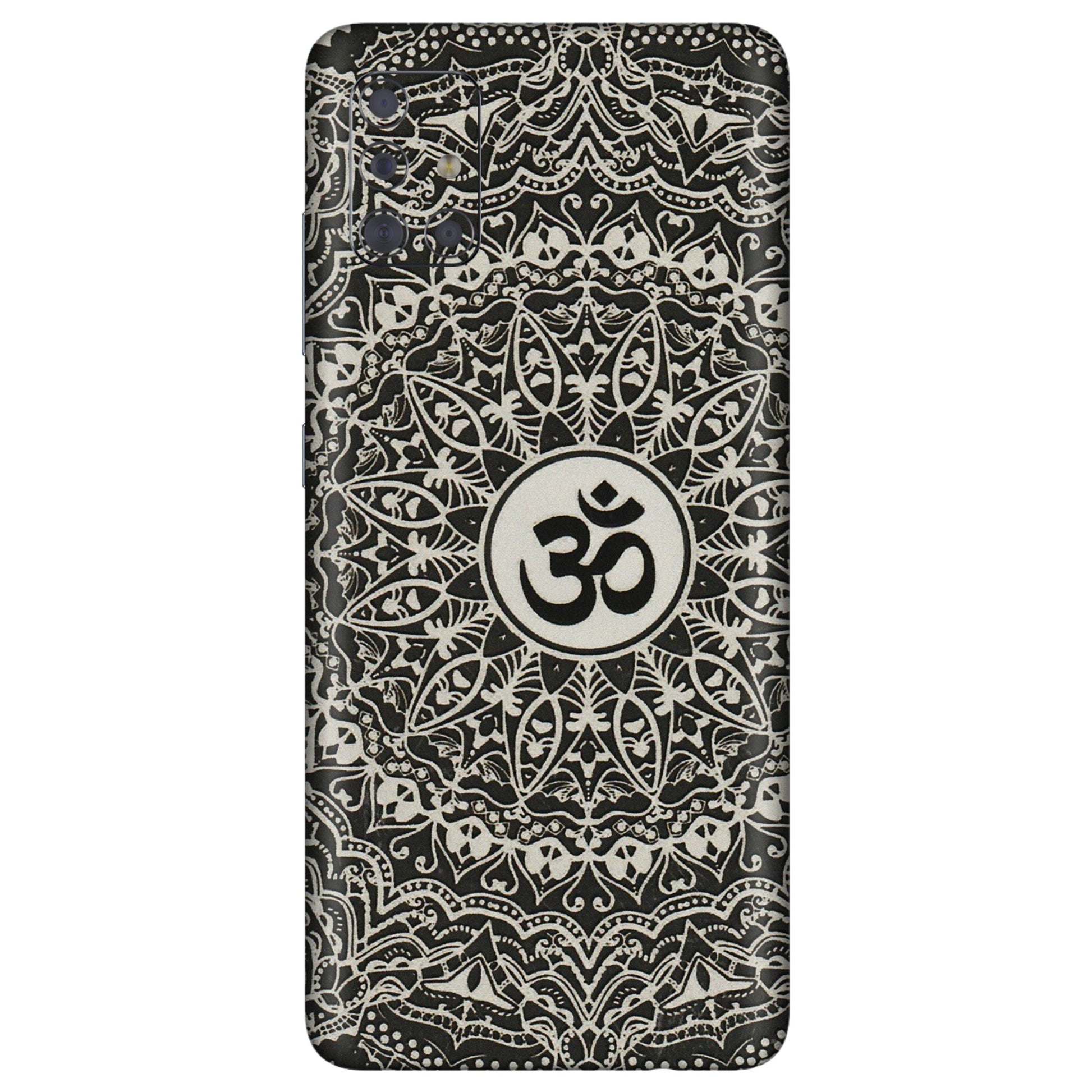 Samsung A/S Series Phone Skins (All Models) - Aum Elegant Mandala - 3D Embossed Finish (L-62) Samsung Galaxy A71