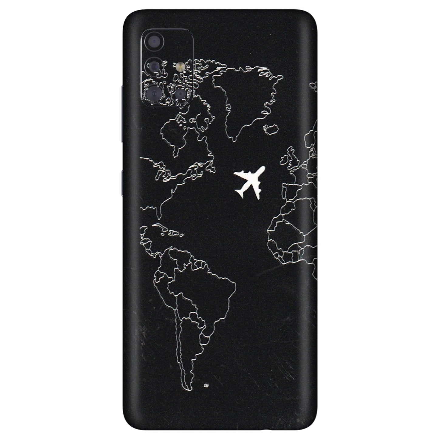 Samsung A/S Series Phone Skins (All Models) - Never Ending Travel - 3D Embossed Finish (L-79) Samsung Galaxy A71