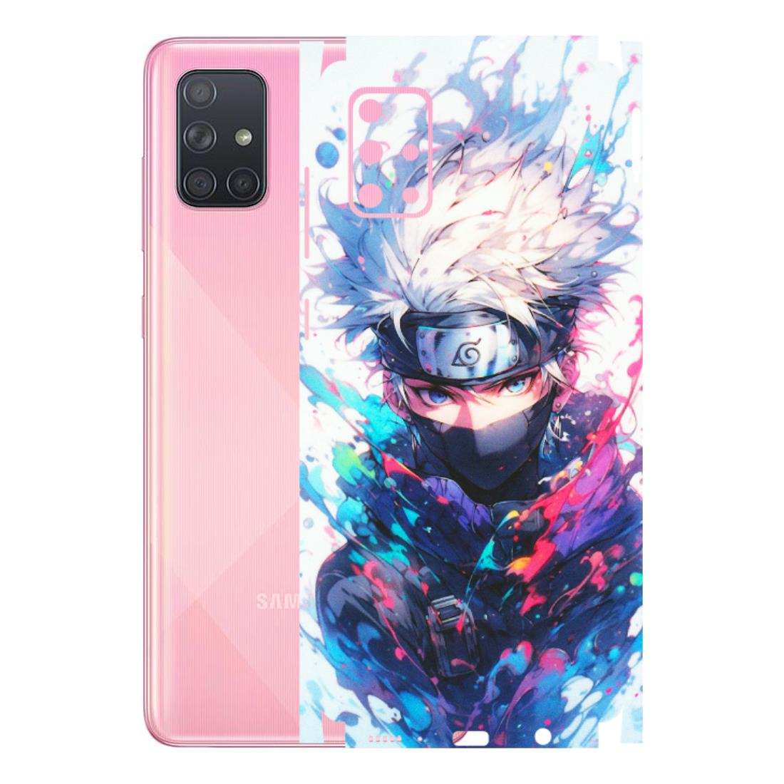 Samsung A/S Series Phone Skins (All Models) - Naruto Face Mask - Matte Finish (M-03) Samsung Galaxy A71