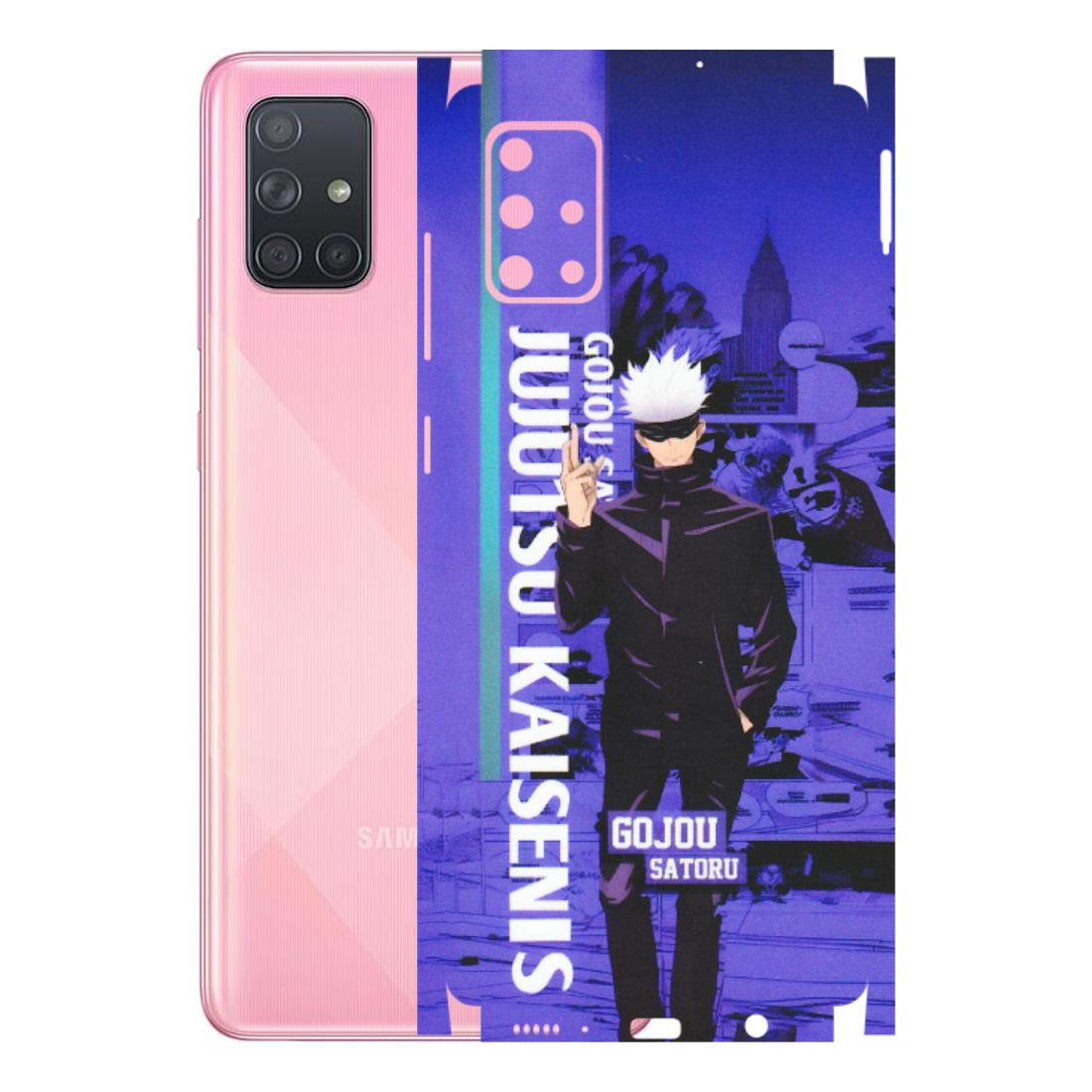 Samsung A/S Series Phone Skins (All Models) - Jujutsu Kaisen Gojo - Matte Finish (M-05) Samsung Galaxy A71