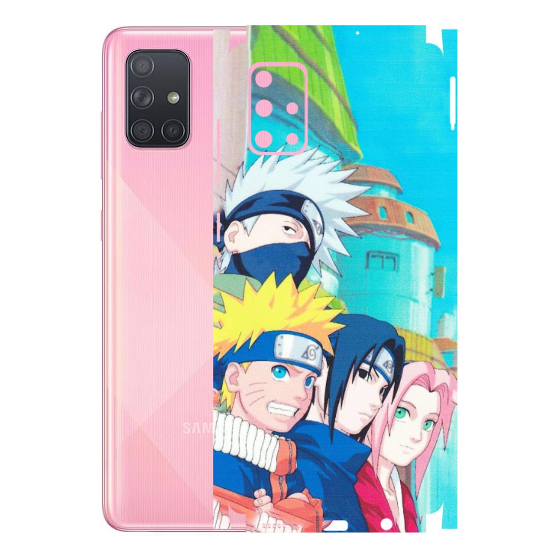Samsung A/S Series Phone Skins (All Models) - Team Minato And Kakashi - Matte Finish (M-101) Samsung Galaxy A71