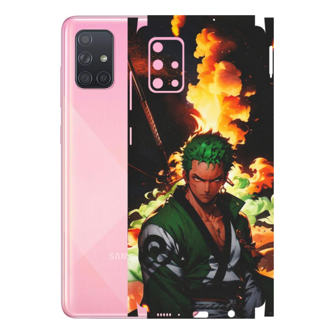 Samsung A/S Series Phone Skins (All Models) - Roronoa Zoro - Matte Finish (M-102) Samsung Galaxy A71