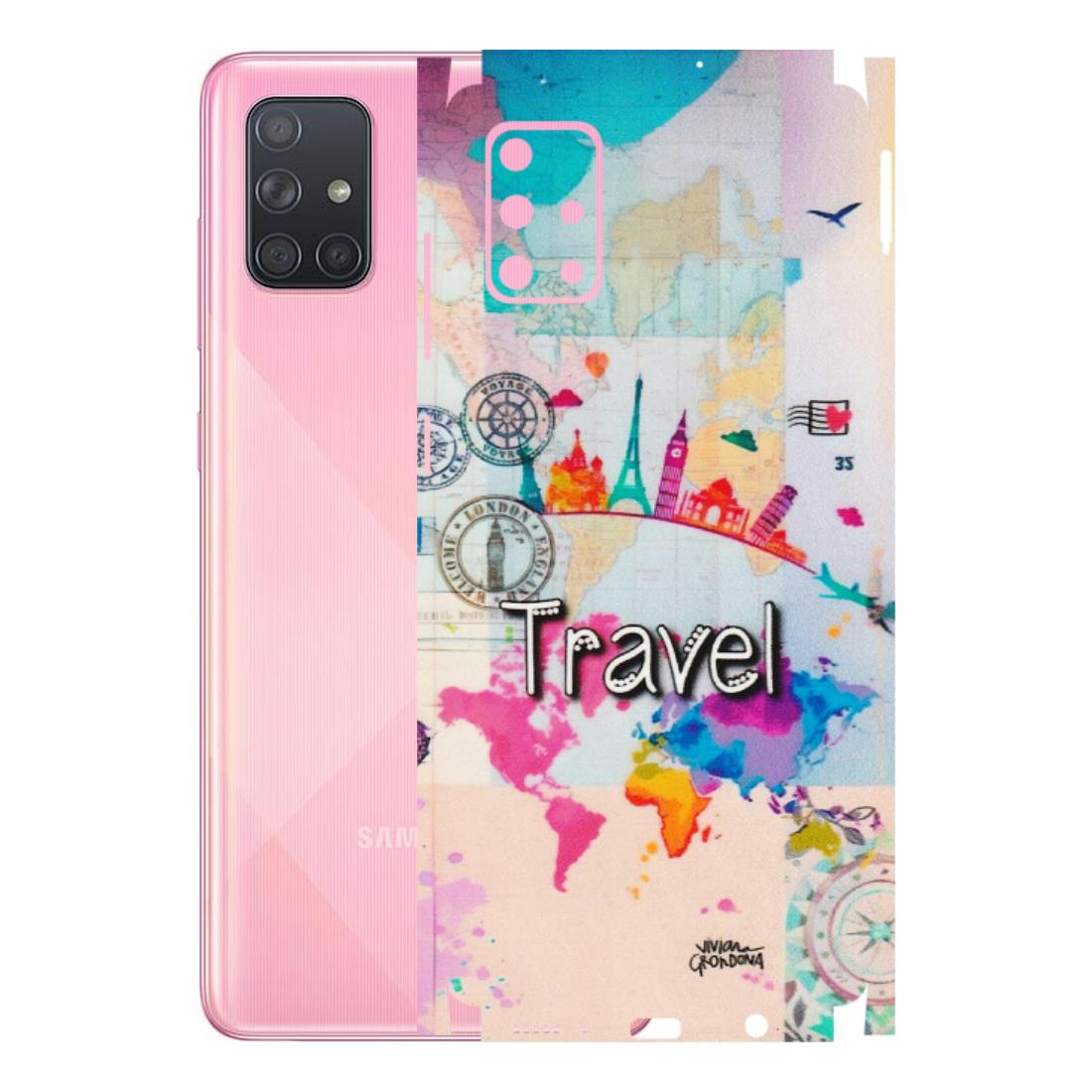 Samsung A/S Series Phone Skins (All Models) - Travel The Wonders - Matte Finish (M-108) Samsung Galaxy A71