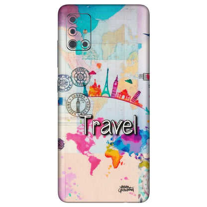 Samsung A/S Series Phone Skins (All Models) - Travel The Wonders - Matte Finish (M-108) Samsung Galaxy A71