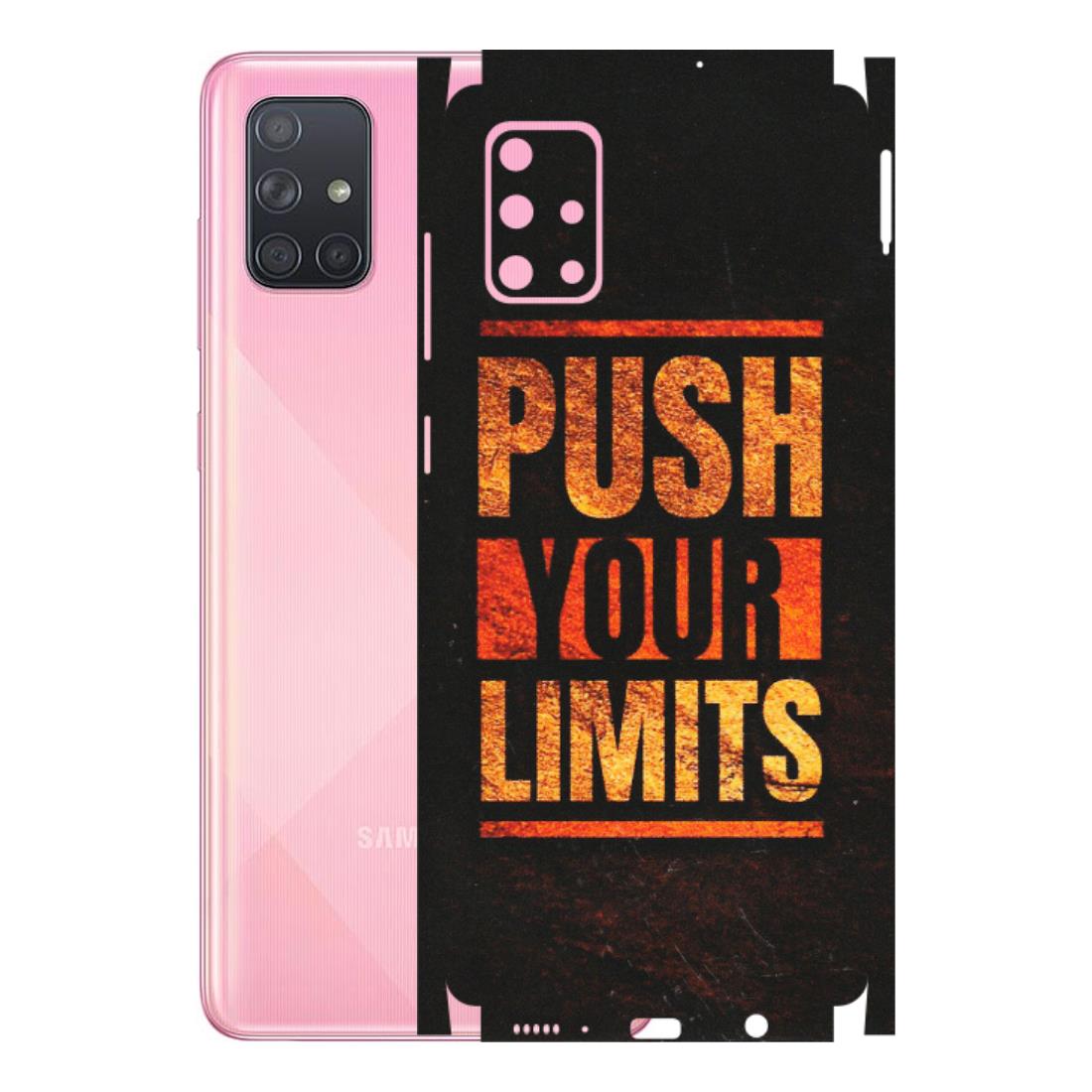 Samsung A/S Series Phone Skins (All Models) - Push Your Limits - Matte Finish (M-118) Samsung Galaxy A71