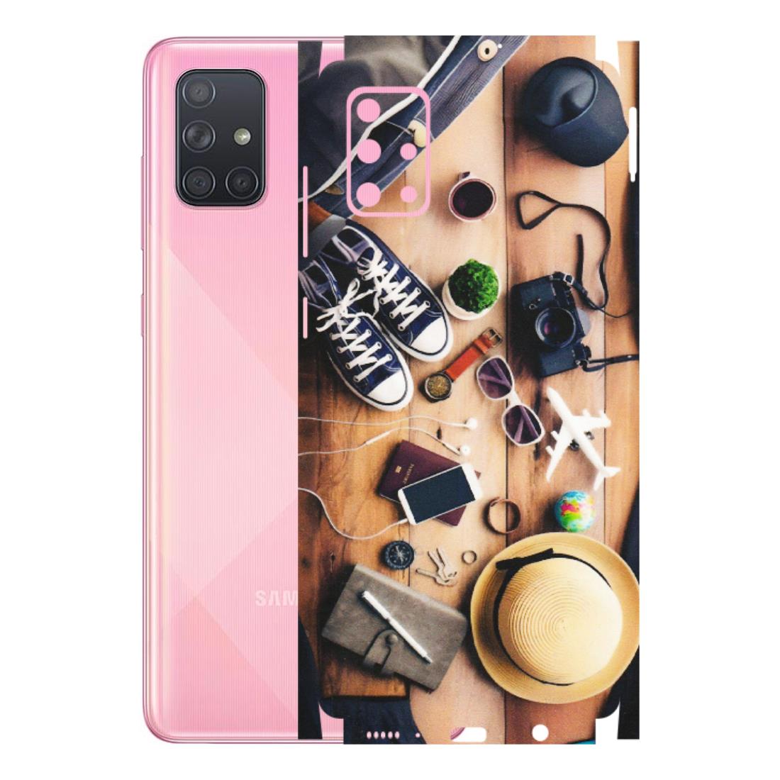 Samsung A/S Series Phone Skins (All Models) - Travel Wanderlust - Matte Finish (M-133) Samsung Galaxy A71