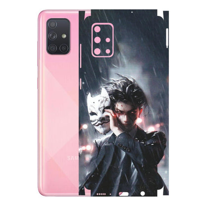 Samsung A/S Series Phone Skins (All Models) - Kimestsu No Yaiba Anime - Matte Finish (M-154) Samsung Galaxy A71