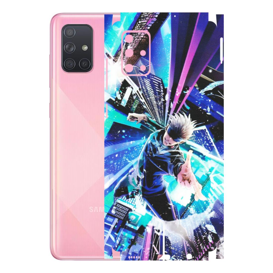 Samsung A/S Series Phone Skins (All Models) - Manga Action Jujustu Kaisen Anime - Matte Finish (M-155) Samsung Galaxy A71