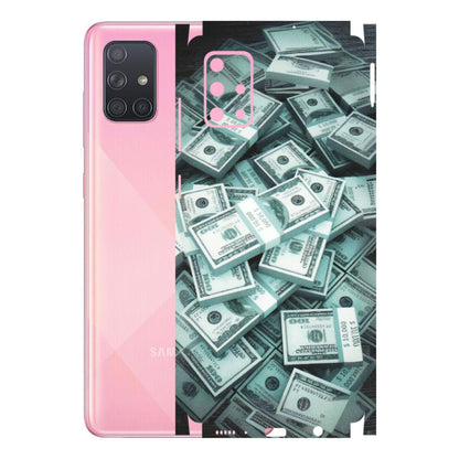 Samsung A/S Series Phone Skins (All Models) - Hundred Dollar Bill - Matte Finish (M-162) Samsung Galaxy A71