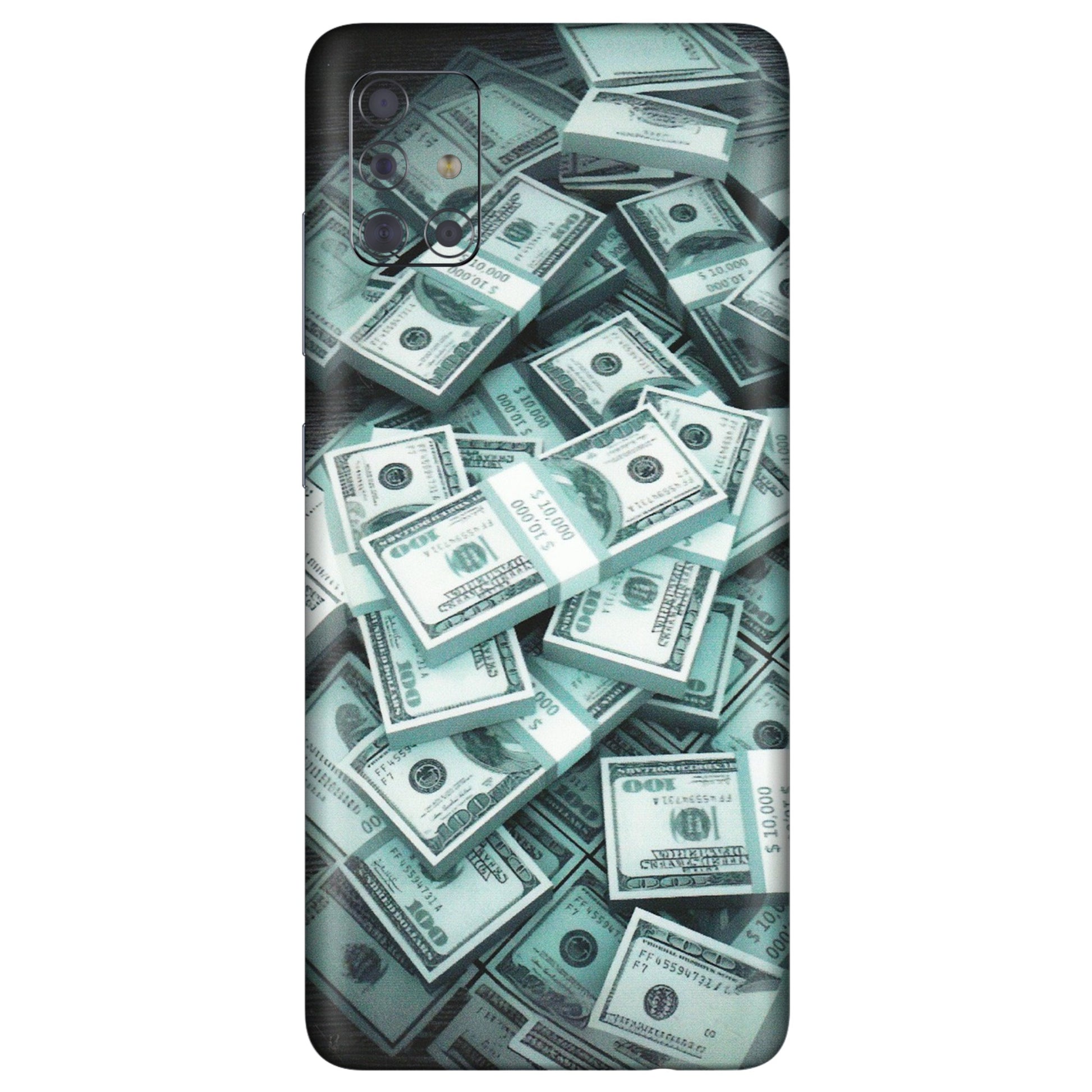 Samsung A/S Series Phone Skins (All Models) - Hundred Dollar Bill - Matte Finish (M-162) Samsung Galaxy A71