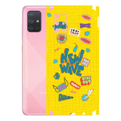 Samsung A/S Series Phone Skins (All Models) - New Wave Life - Matte Finish (M-17) Samsung Galaxy A71