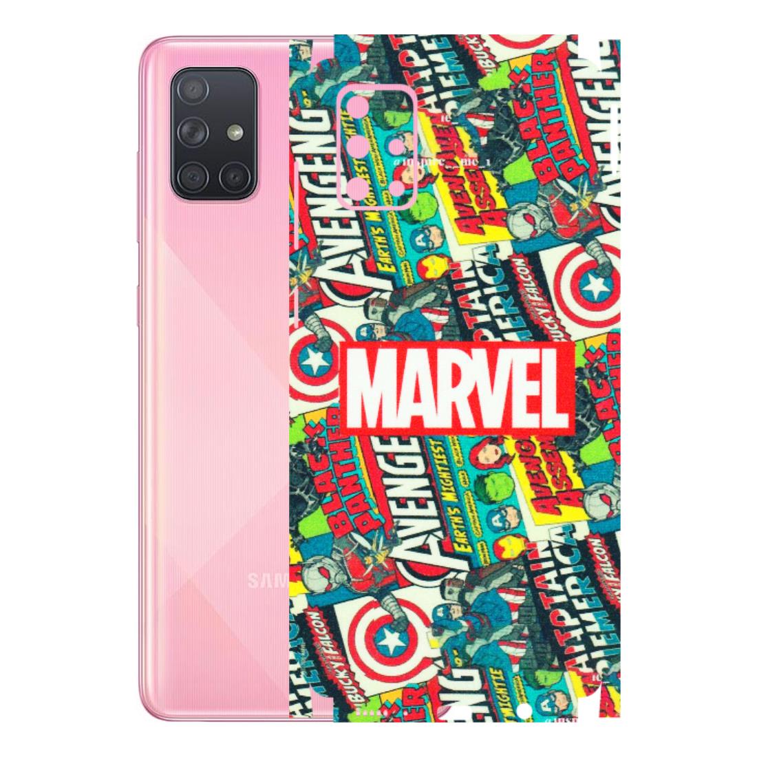 Samsung A/S Series Phone Skins (All Models) - Marvel Comic Lover - Matte Finish (M-30) Samsung Galaxy A71