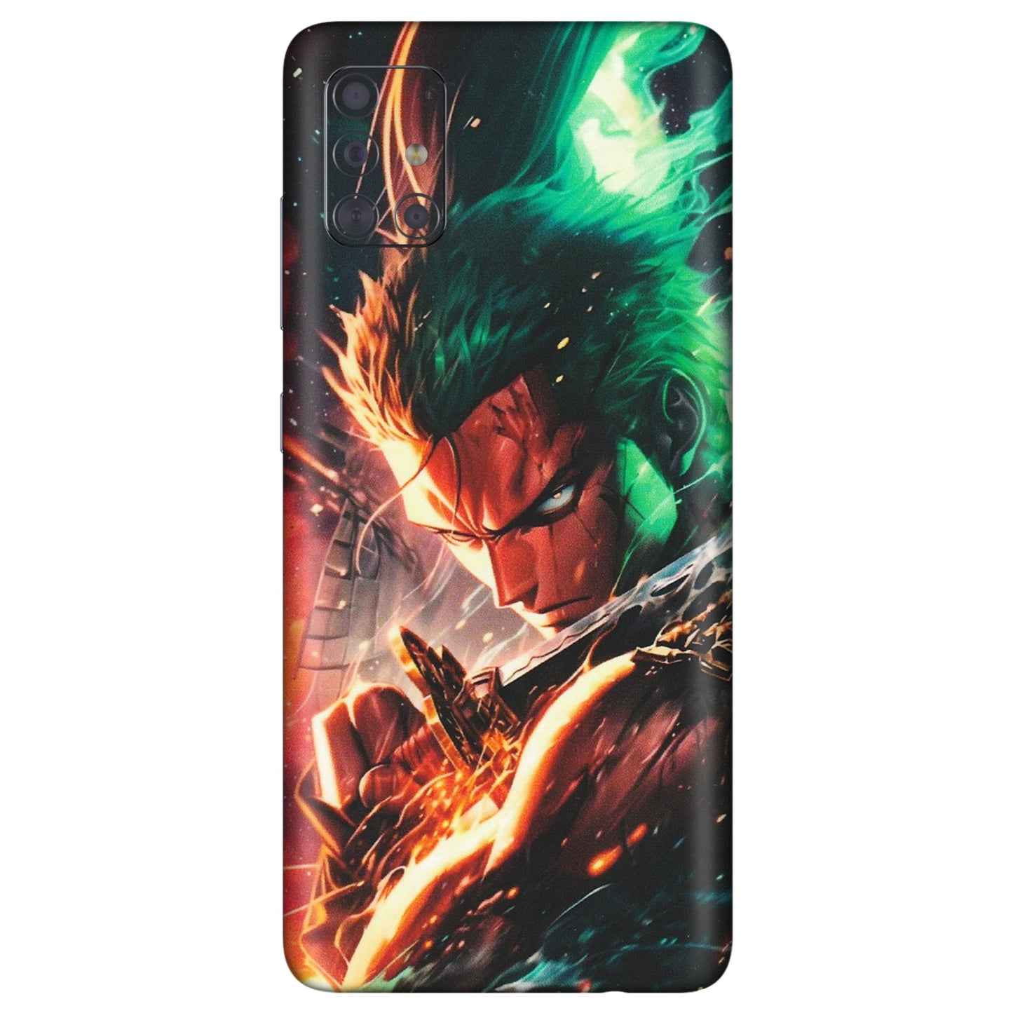 Samsung A/S Series Phone Skins (All Models) - Anime Gojo Sword - Matte Finish (M-32) Samsung Galaxy A71