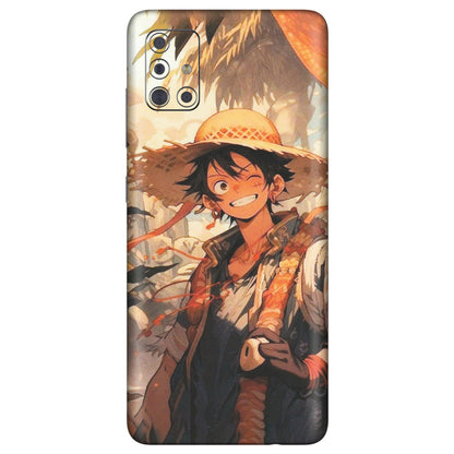 Samsung A/S Series Phone Skins (All Models) - Anime Character Smile - Matte Finish (M-33) Samsung Galaxy A71