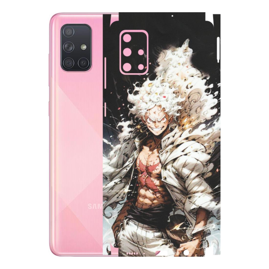 Samsung A/S Series Phone Skins (All Models) - Anime Angry Classy Character - Matte Finish (M-34) Samsung Galaxy A71