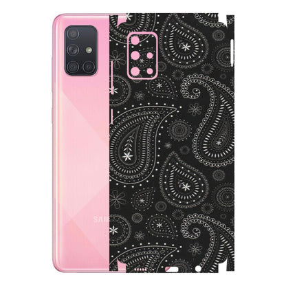 Samsung A/S Series Phone Skins (All Models) - Black Sober Kerry - Matte Finish (M-37) Samsung Galaxy A71