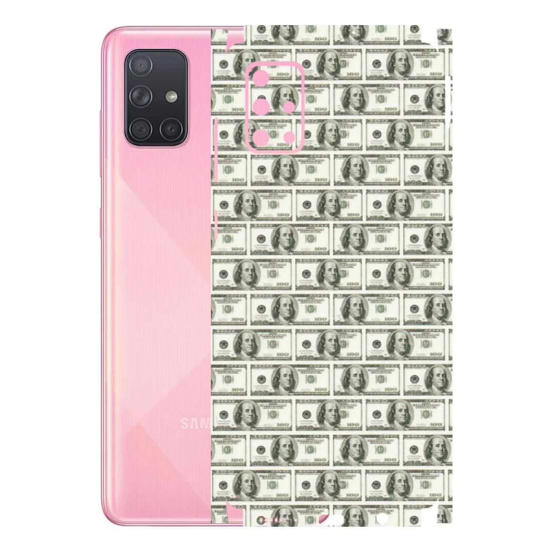Samsung A/S Series Phone Skins (All Models) - I Love Dollars - Matte Finish (M-40) Samsung Galaxy A71