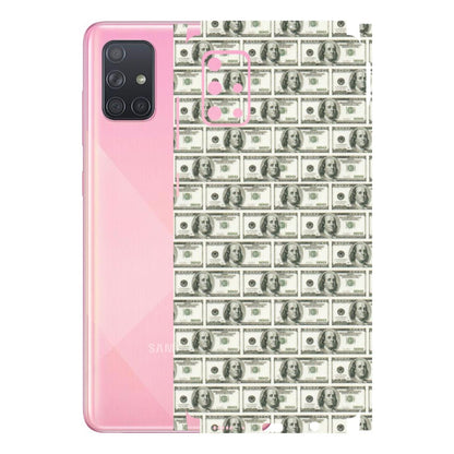 Samsung A/S Series Phone Skins (All Models) - I Love Dollars - Matte Finish (M-40) Samsung Galaxy A71